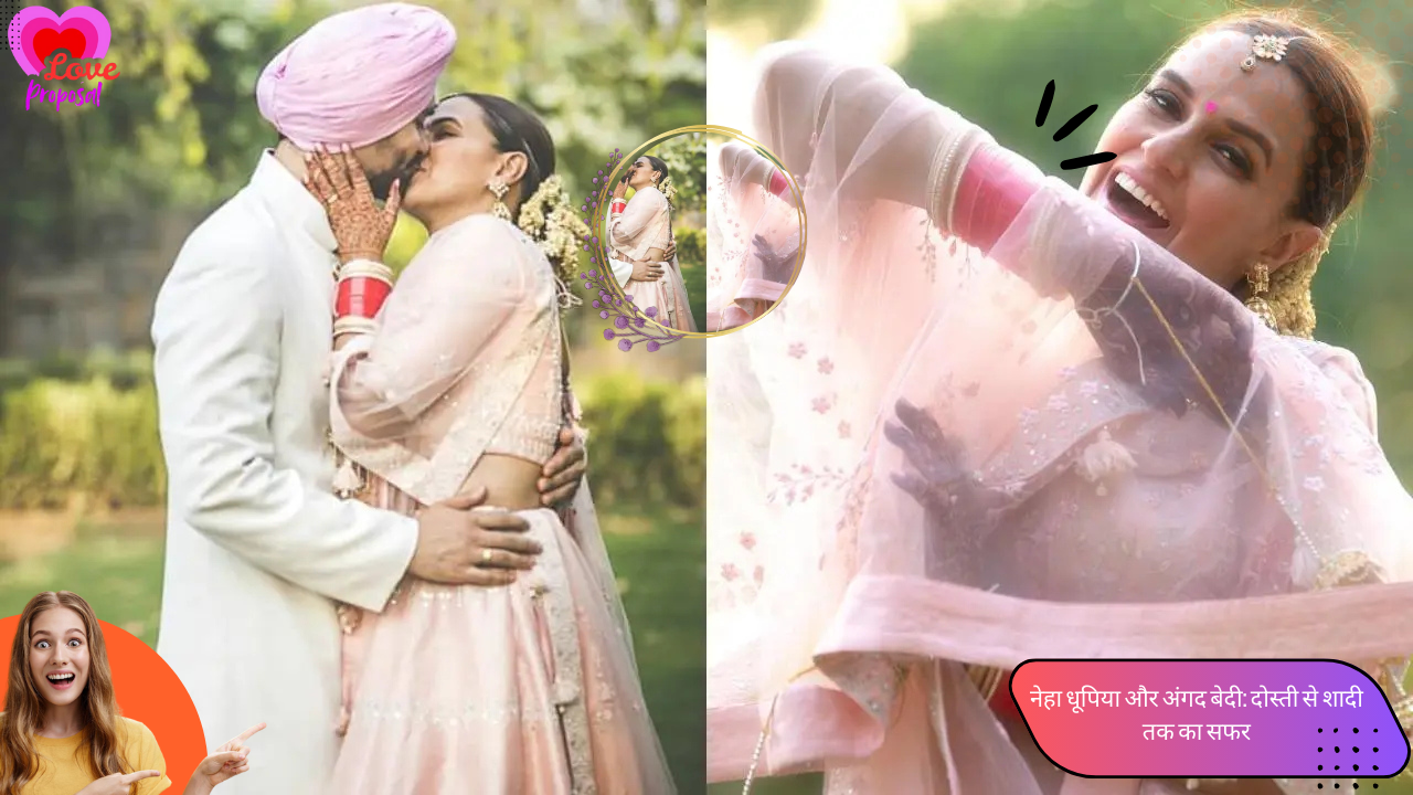 Neha Dhupia and Angad Bedi