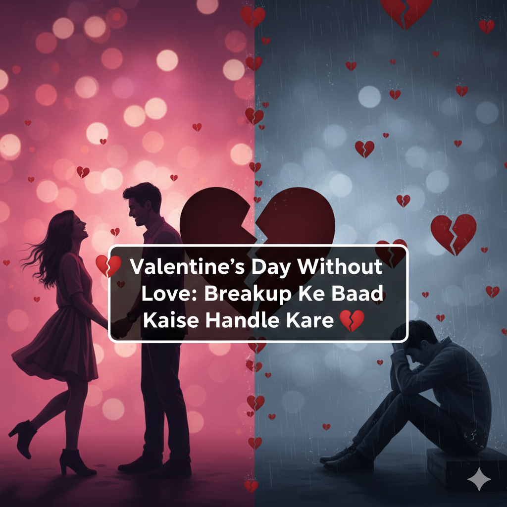 Valentine’s Day Without Love: Breakup Ke Baad Kaise Handle Kare