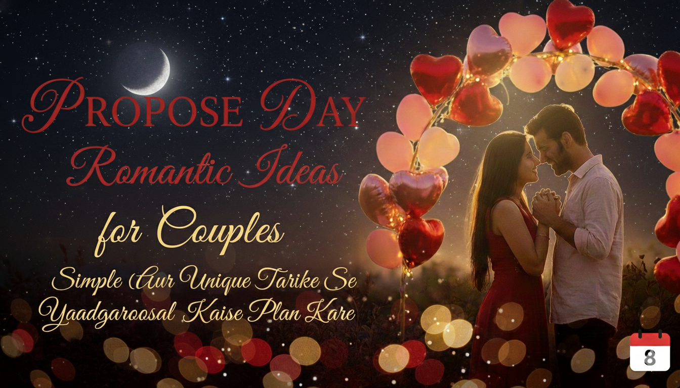 Propose Day Romantic Ideas for Couples: Yaadgaar Proposal Kaise Plan Kare