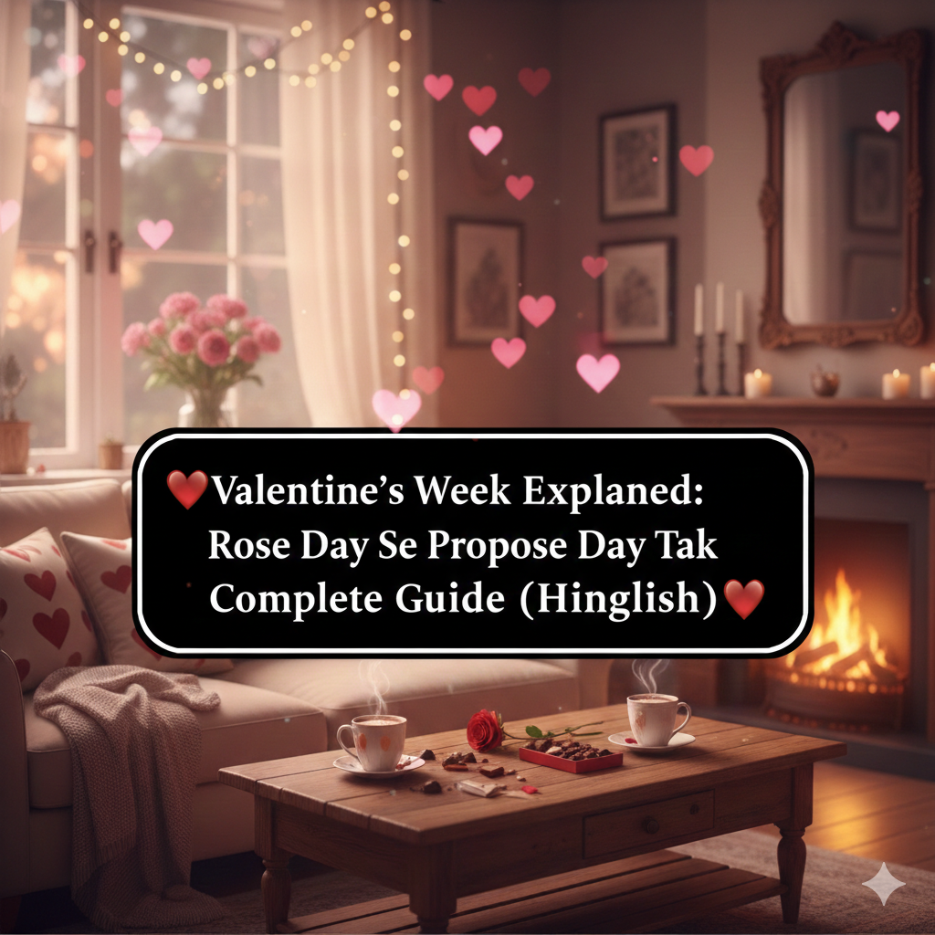 alentine’s Week Explained: Rose Day Se Propose Day Tak Complete Guide (Hinglish)