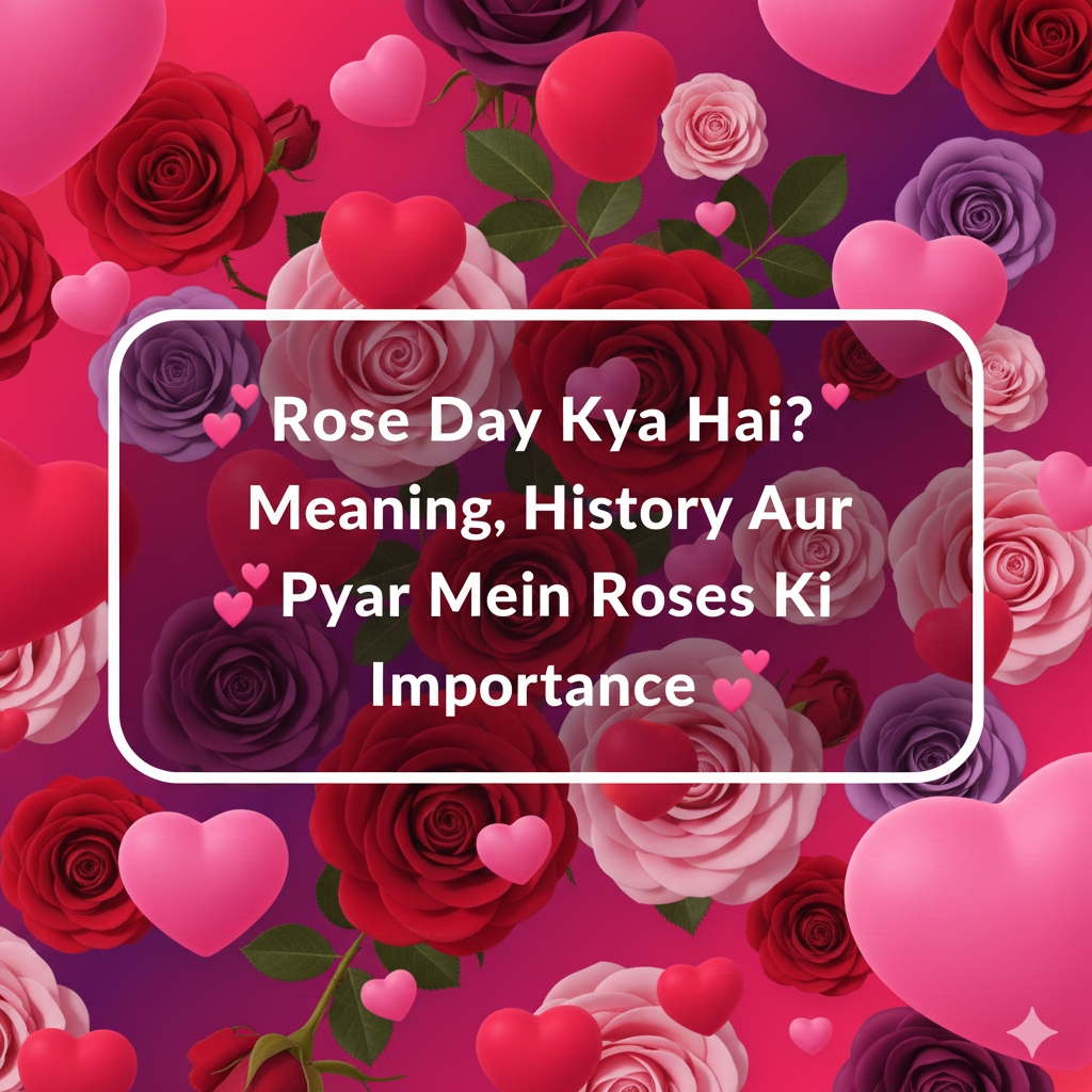 Rose Day Kya Hai? Meaning, History Aur Pyaar Mein Roses Ki Importance