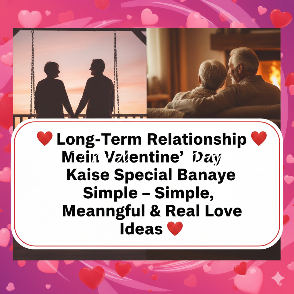 Long-Term Relationship Mein Valentine’s Day Kaise Special Banaye