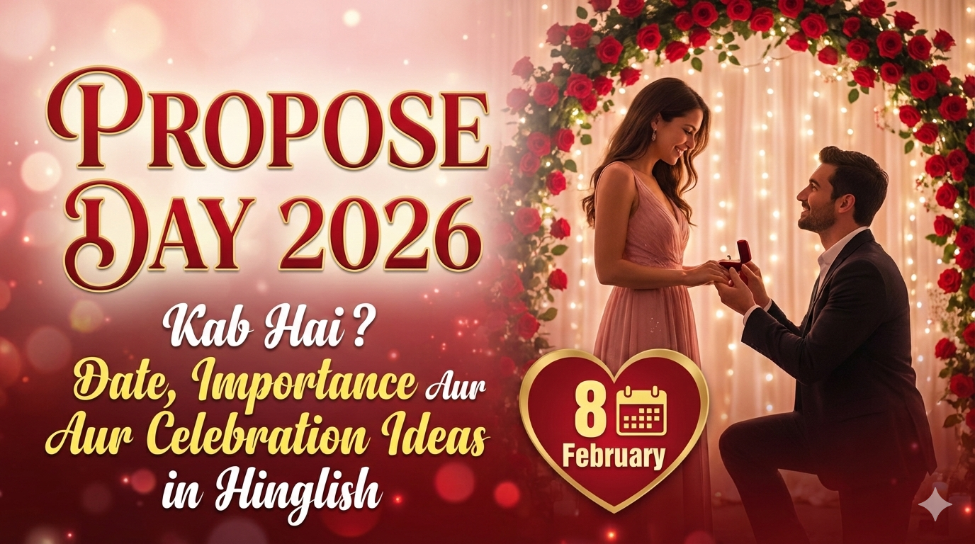 Propose Day 2026 Kab Hai? Date, Importance Aur Celebration Ideas in Hinglish