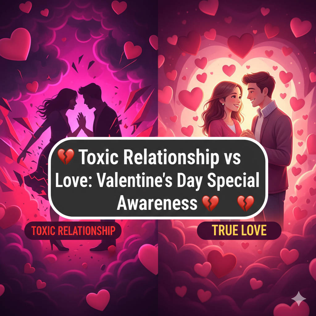 Toxic Relationship vs True Love: Valentine’s Day Special Awareness