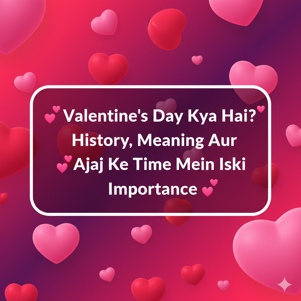 alentine’s Day Kya Hai? History, Meaning Aur Aaj Ke Time Mein Iski Importance