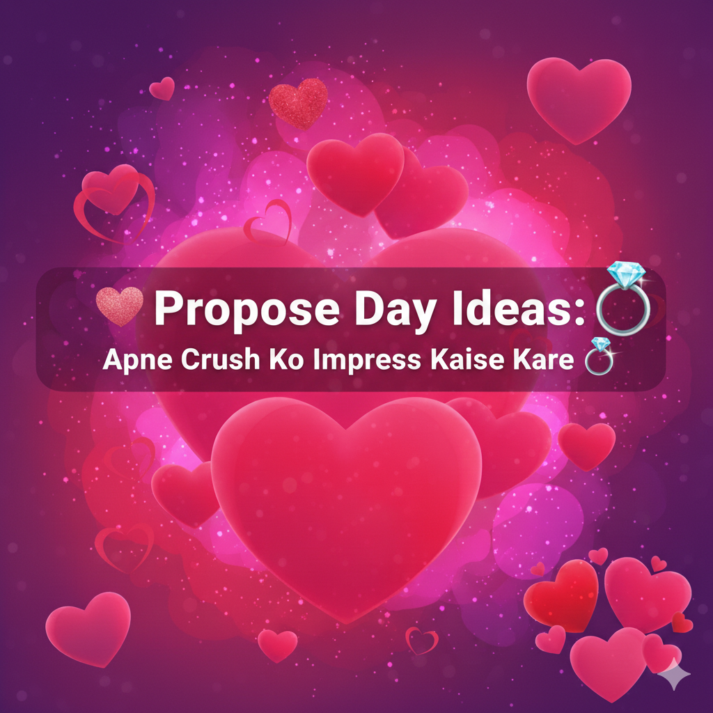 Propose Day Ideas: Apne Crush Ko Impress Kaise KarePropose Day Ideas: Apne Crush Ko Impress Kaise Kare