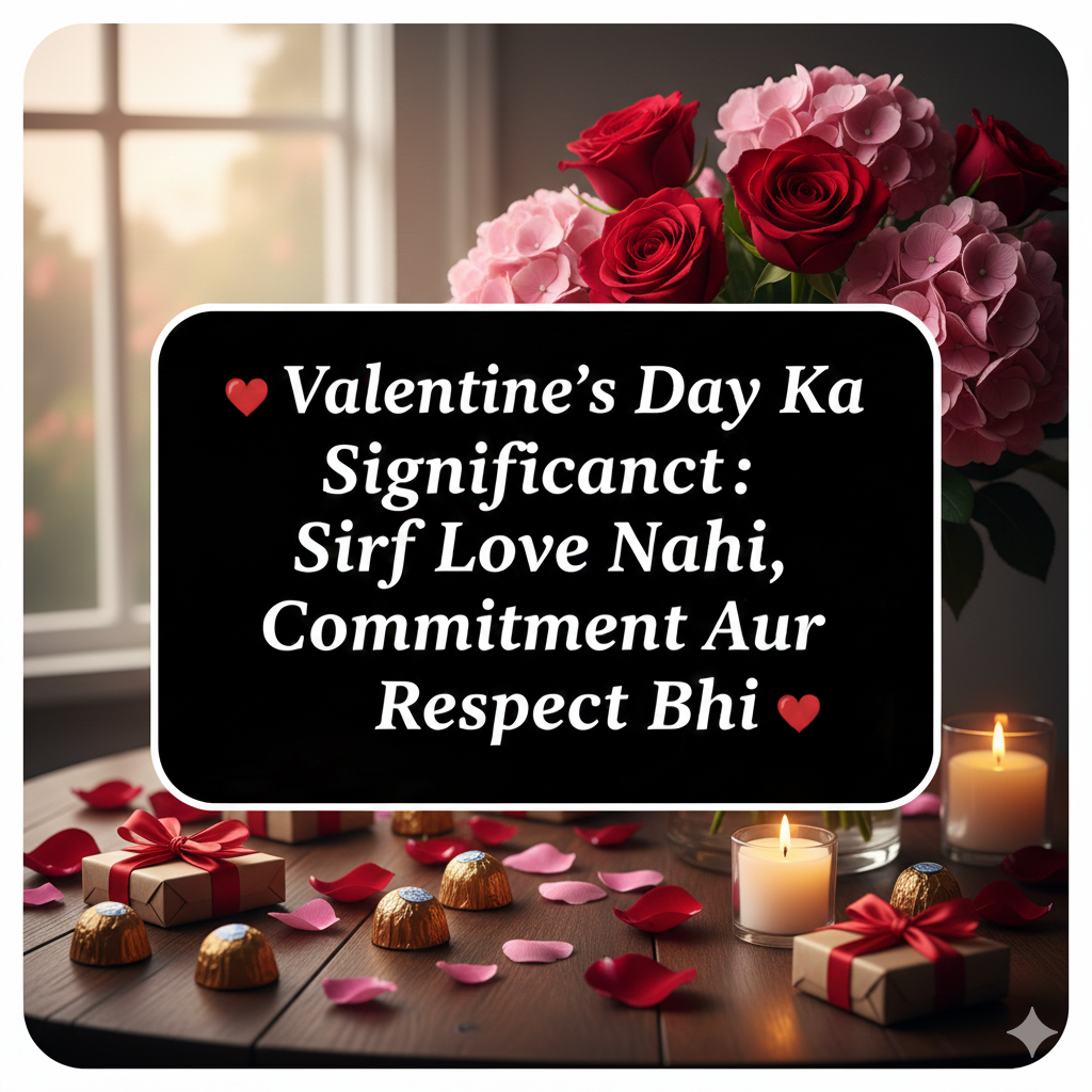 use attractive signing and vibrant pink, purple and red background with pink and red hearts