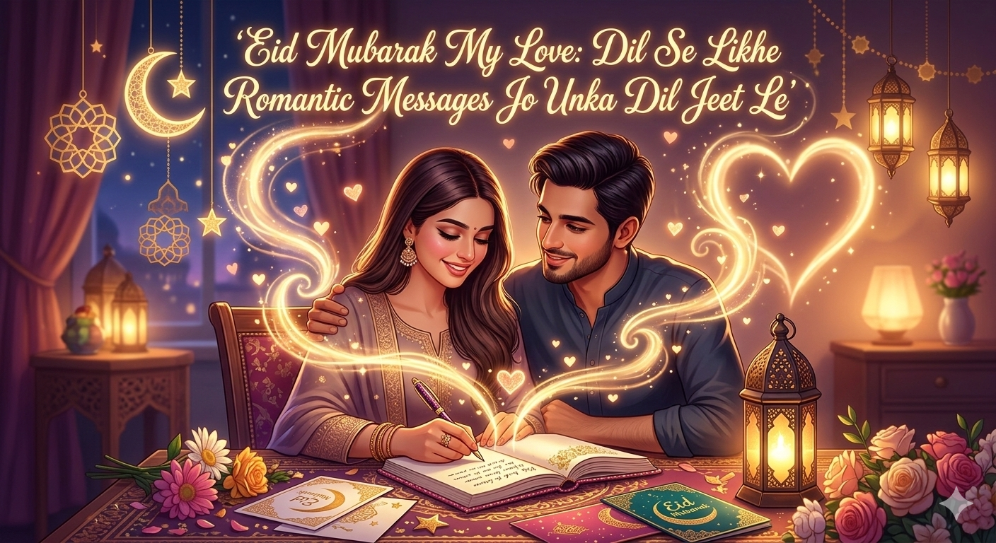 Eid Mubarak My Love: Dil Se Likhe Romantic Messages Jo Unka Dil Jeet Le
